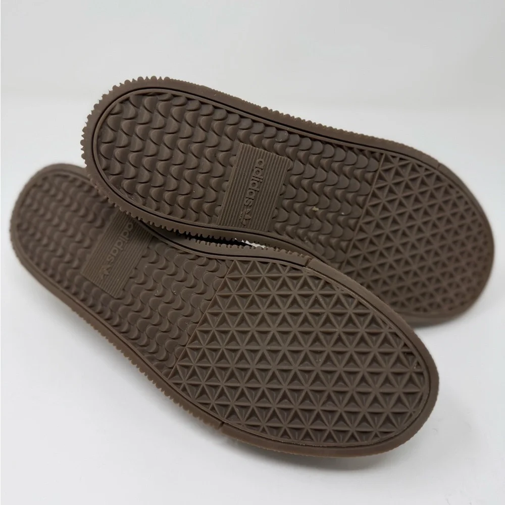 adidas Samba Platform – All Leather – White/ Black with Brown Gum Sole - Picture 8 of 8